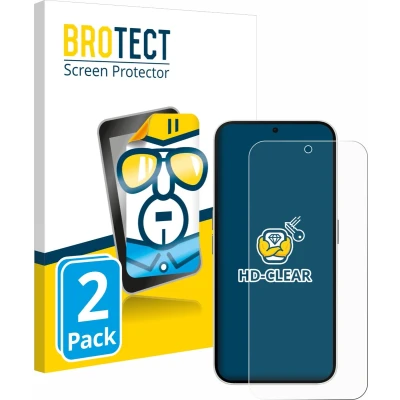 Afbeelding van BROTECT (2 Stuks) Schermbeschermer voor Nothing Phone (2a) Screen Protector Transparant