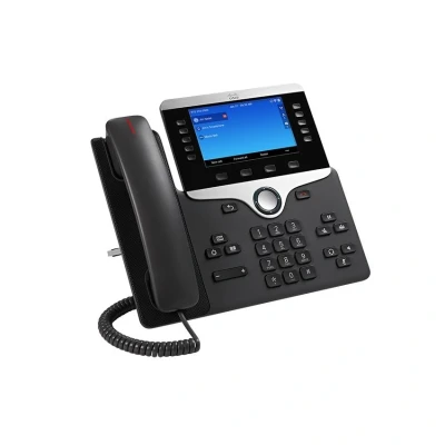 Afbeelding van Cisco CP 8841 3PCC K9= VoIP systeemtelefoon Kleurendisplay Zwart, Zilver