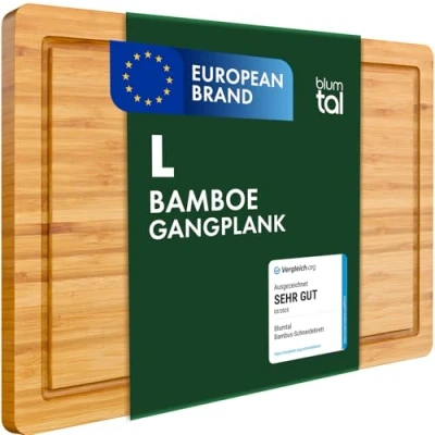 Afbeelding van Blumtal Snijplank Bamboe Medium formaat 38 x 25 2 cm