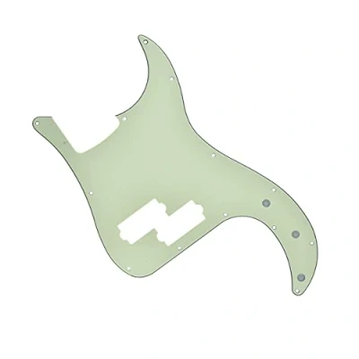 Afbeelding van Dopro 13 Gat Precisie Bas Slagplaat PB P Bass Scratch Plaat Past USA/Mexicaanse Fender Mint Groen 3 Ply