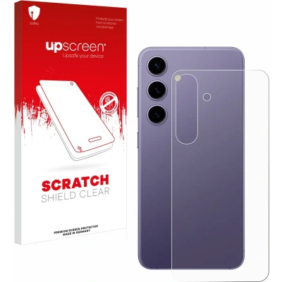 Afbeelding van upscreen Screenprotector voor Samsung Galaxy S24 (Achterkant) Folie Beschermfolie transparant