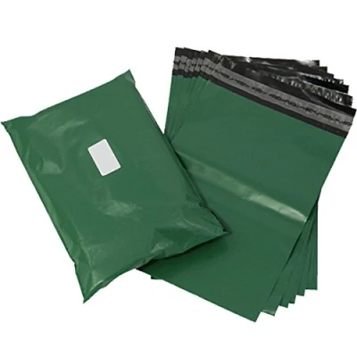 Afbeelding van Triplast Plastic Postzak Olijf Groen 200 6&quot; x 9&quot; Olijfgroen