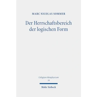 Afbeelding van Collegium Metaphysicum der Herrschaftsbereich logischen Form