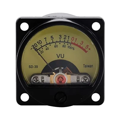 Afbeelding van Hanabitx SD 39 Analoge Panel 35mm VU DB Meter Versterker Muziek Spectrum Analyzer Audio Niveau W/Backlight Driver Board