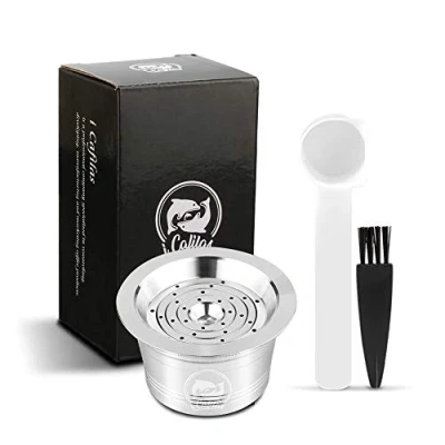 Afbeelding van Navulbare Tchibo Cafissimo koffiecapsule, roestvrij staal, om bij te vullen, herbruikbare navulcapsule, koffiefilter voor Kfee Caffitaly Classic