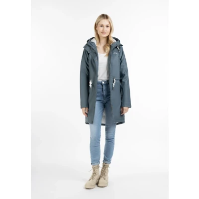 Afbeelding van Gewatteerde regenjas ICEBOUND S / Blauw Grijs 100% Polyester