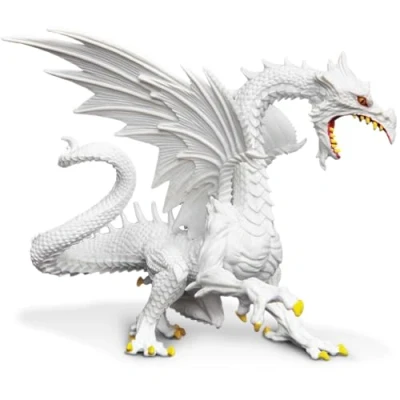 Afbeelding van Safari S10120 miniatuur sneeuwrache, nachtlichtende draak