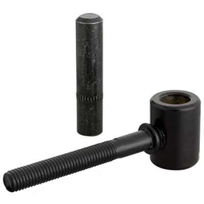 Afbeelding van Alberts Schroefduim J haak Houten Schroefdraad Kataforetisch Aangebrachte Zwarte Dompellak ⌀16/125 M10x82mm