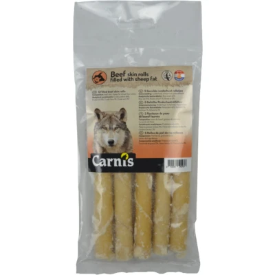 Afbeelding van Carnis Gevulde Runderhuid Rolletjes 5 stuks