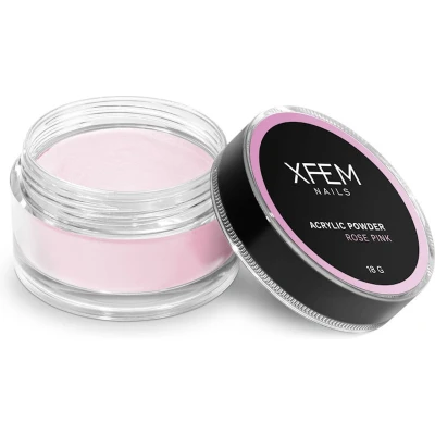 Afbeelding van XFEM Acryl Poeder Professional Nail System 18g. Rose Pink