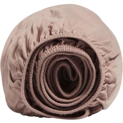 Afbeelding van Hoeslaken Yumeko Vintage Rose (Jersey) 90 x 200 cm