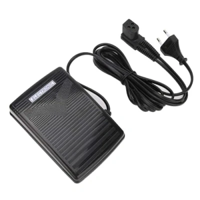 Afbeelding van Voetschakelaarpedaal met netsnoer voor Singer 974 naaimachine (EU stekker) 220V