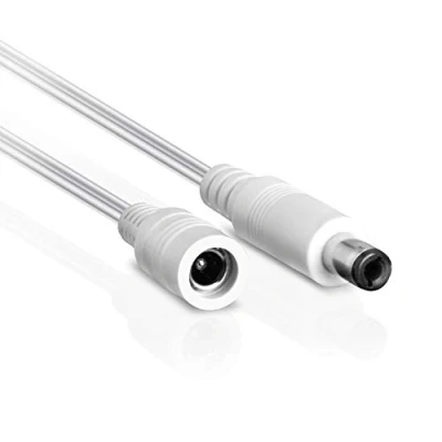Afbeelding van Wicked Chili 5 m verlengkabel DC compatibel met Philips HUE Lightstrip Plus (White and Color Ambiance) V3 en V4 (paarse verpakking) voor netadapter S020YM2400083, wit