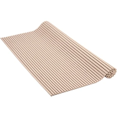 Afbeelding van Venilia Schuimmat Venisoft Uni taupe antislip vloerbedekking douchemat antislipmat, pvc polyester, taupe, 65 x 200 cm, 54163