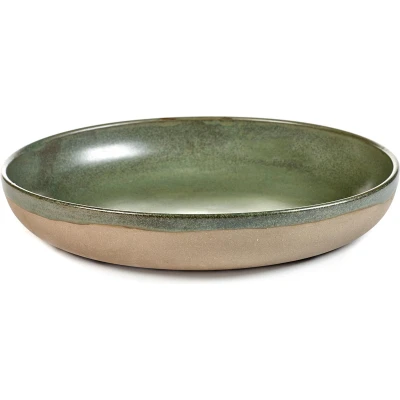 Afbeelding van Serax Surface serveerschaal 32 cm Legergroen