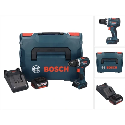 Afbeelding van Bosch GSR 18V 90 C Professionele accuschroefboormachine 18 V 64 Nm borstelloos + 1x oplaadbare accu 5.0 Ah lader L Boxx