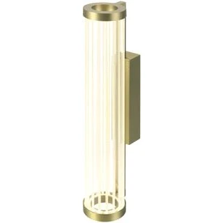 Afbeelding van Slv quimera wandopbouwarmatuur 2700 3000k phase geborsteld messing 1008036