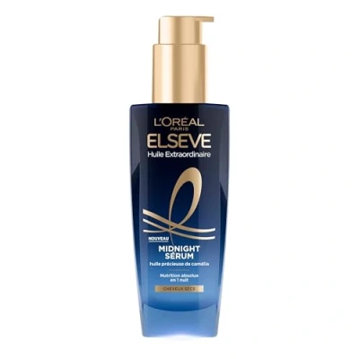 Afbeelding van L&#039;Oréal Paris Haarserum voor droog haar voeding en zonder overdracht waardevolle cameliaolie Elseve buitengewone olie 100 ml
