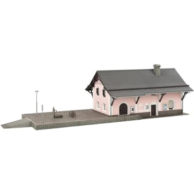 Afbeelding van Faller 1/87 STATION LAVIN modelbouwsets, hobbybouwspeelgoed voor kinderen, modelverf en accessoires