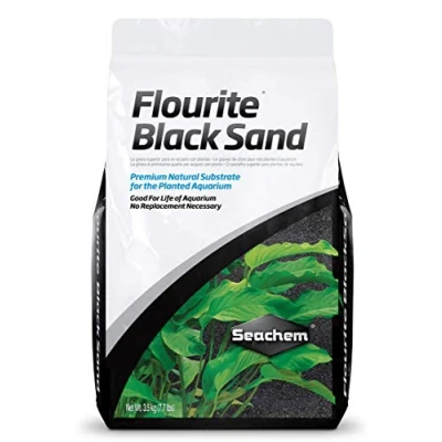 Afbeelding van Seachem Fluoriet zwart zand substraat, 3,5 kg