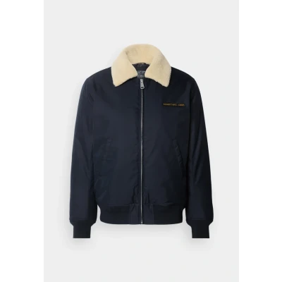 Afbeelding van Schott Bomberjacks, Heren, Maat: Medium, Navy