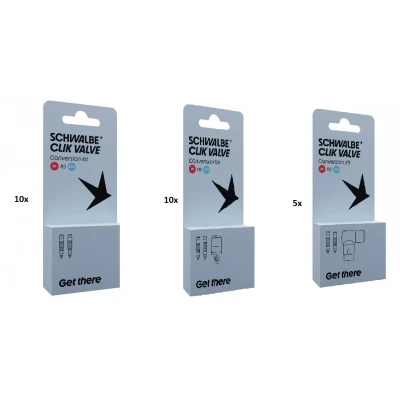 Afbeelding van Schwalbe clik valve starter set sv
