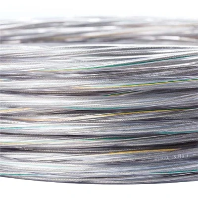 Afbeelding van kabel 3 aderig transparant kunststof stroomkabel / 3x0,75 mm2 elektrische draad 10m