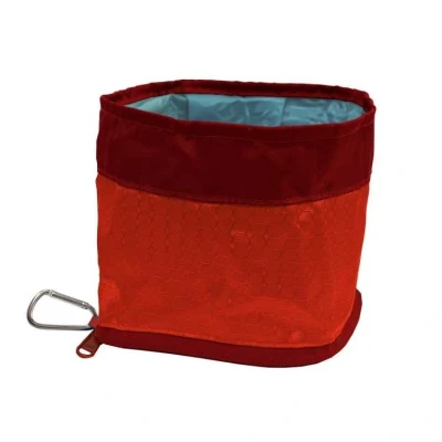 Afbeelding van Kurgo Opvouwbare Bak Zippy Bowl Rood