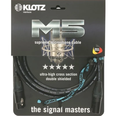 Afbeelding van Klotz microkabel M5 High End 30m XLR M5FM30, Neutrik Microfoonkabel