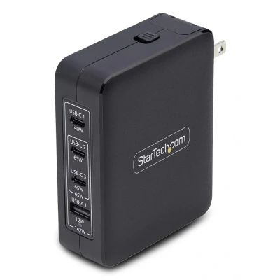 Afbeelding van STARTECH 140W USB C Wall Charger GaN