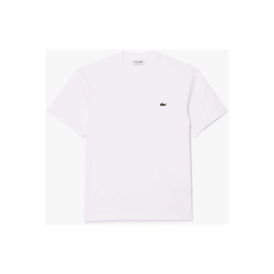 Afbeelding van Lacoste Essential Tshirt basic, Heren, Maat: XL, White