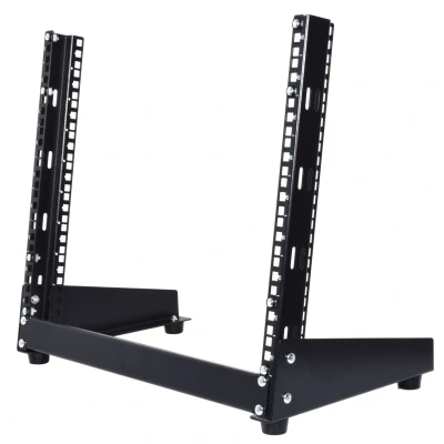 Afbeelding van Adastra 19&quot;Open Framed Desk Top Rack Mount voor AV, Media, IT, Gegevensuitrusting 9U