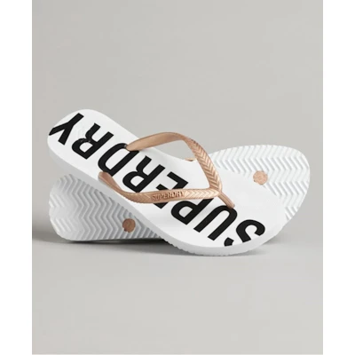 Afbeelding van Superdry Code Essential Teenslippers Dames Maat S