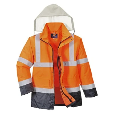 Afbeelding van Hi Vis 4 in 1 Contrast Traffic Jack maat XXL, OrNa