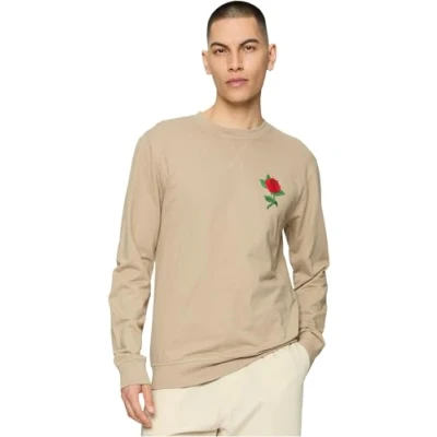 Afbeelding van Mister Tee ROSE Crewneck Sweater, Heren, Maat: Large, Darksand