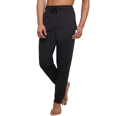 Afbeelding van Hanes EcoSmart Fleece Joggingbroek voor heren, Zwart, L