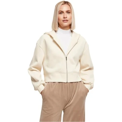 Afbeelding van Urban Classics Jacket 5XL Short Oversized Zip Creme