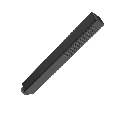 Afbeelding van Wiesbaden mat zwart messing handdouche vierkant 1/2&#039;&#039;