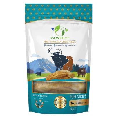 Afbeelding van Pawfect Chew Puff Strips 70 gr.
