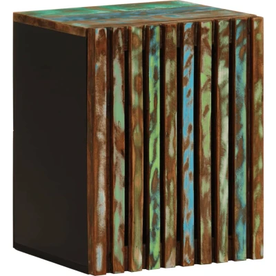 Afbeelding van Badkamerwandkast 38x34x48 cm massief acaciahout