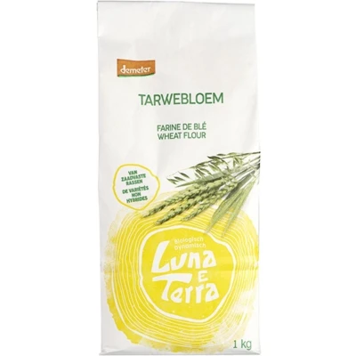 Afbeelding van Luna E terra Tarwebloem demeter bio 1 kilog