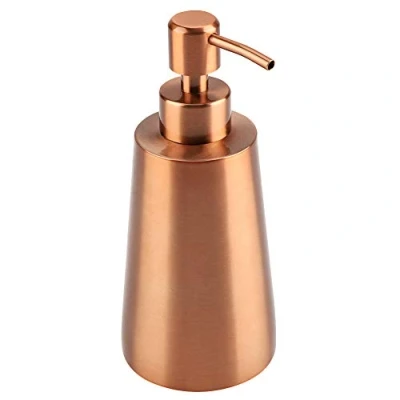 Afbeelding van 350 ml Rosegold Rvs Vloeibare Zeep Shampoo Lotion Dispenser Pomp, Vierkante Hervulbare Zeepdispenser voor Keuken of Badkamer Aanrecht