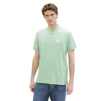 Afbeelding van TOM Tailor Tshirt print, Heren, Maat: Medium, Paradise mint