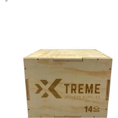 Afbeelding van Xtreme Houten Plyo Box 3 in 1 Klein 40 x 45 50 cm