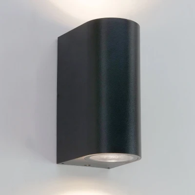 Afbeelding van EGLO Scogliera E Wandlamp Buiten en Binnen GU10 14 cm Zwart