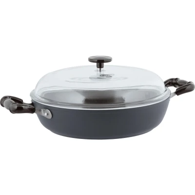 Afbeelding van Sauteerpan Vintage Grijs 28 cm incl deksel Sambonet
