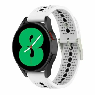 Afbeelding van Dot Pattern bandje Wit Xiaomi Mi Watch / S1 Pro Active S2
