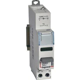 Afbeelding van Legrand cx3 drukknop 1no lamp 12 48v groen 1 module 412918