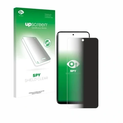 Afbeelding van upscreen Sichtschutzfolie Anti Spy Privacy Folie Blaulicht Schutz (1 Stuk, Motorola Moto G5), Smartphone beschermfolie, Blauw