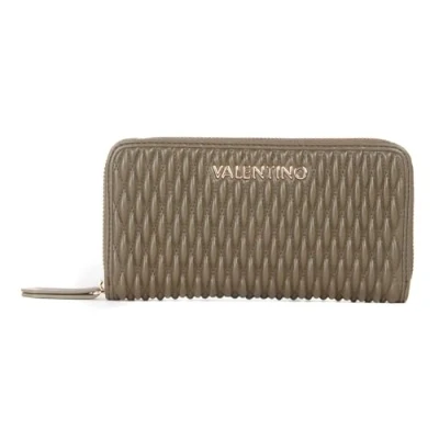 Afbeelding van VALENTINO Portemonnee Frequency Re Zip Around Wallet Militare Olijfgroen